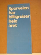 Sporveien har billigreiser hele året.- 1983.