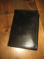 Lita lommebok med flere rom