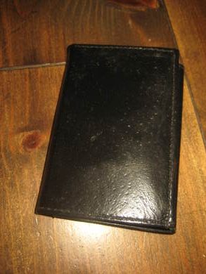 Lita lommebok med flere rom