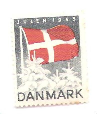 1945, DANSKE JULEMERKER, enkeltmerke