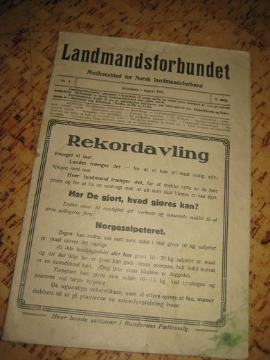 1915 nr 008 Landmandsforbundet