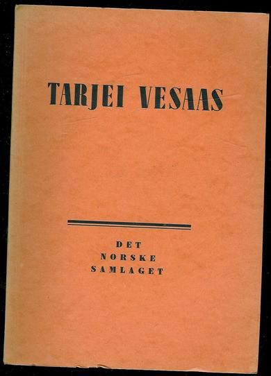 TARJEI VESAAS.  1947