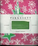 PAKKESETT JUL I NOR Rød farge