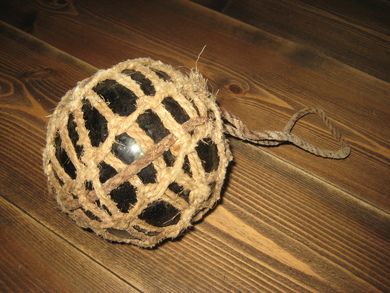 Gammel kavkule brukt i gamle dager ved garnfiske Fra slutten på 1800 tallet