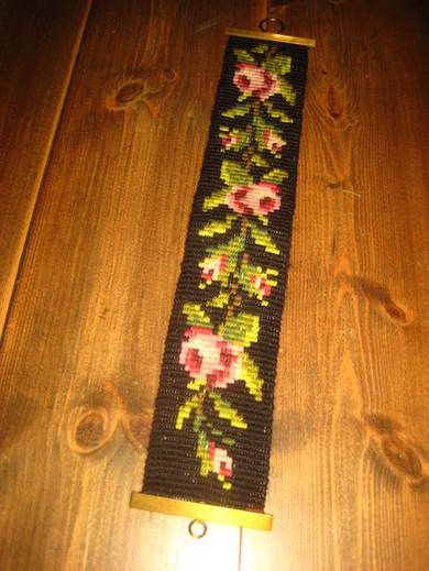 Pen veggløper fra 60-70 tallet med beslag Dette er nr 6