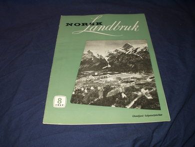 1957 nr 008 NORSK Landbruk