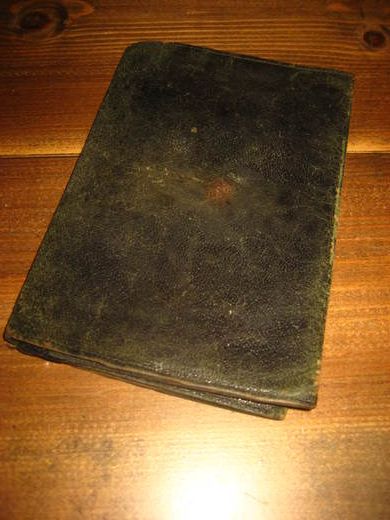 Gammel lommebok kan enno brukes 40-50 tallet