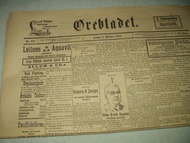 1900 nr 232 Ørebladet
