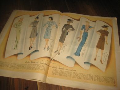 20 sider fra et moteblad uten forside