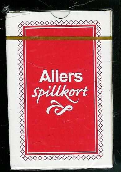 Spillkort fra Allers Uåpna pakke