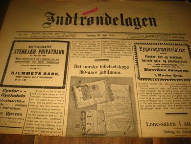 1916 nr 103 Indtrøndelagen