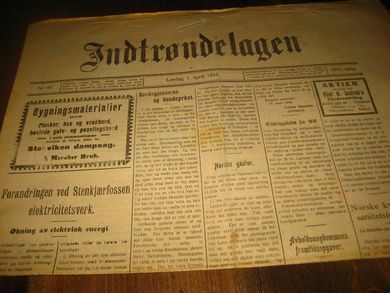 1916 nr 064 Indtrøndelagen