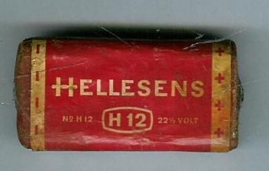 Batteri HELLESENS Nr H12