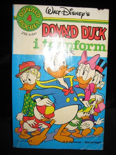 Nr 004 DONALD DUCK i toppform 3 utgave