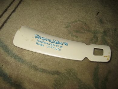 Helskei med reklame fra Trygve Alm 60 70 tallet