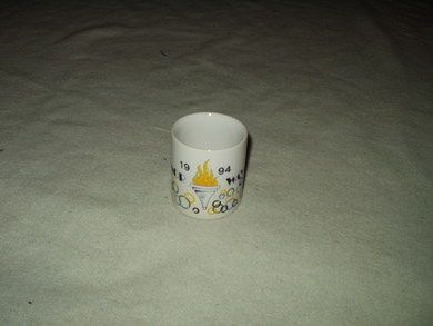 Strøkent krus fra Lillehammer OL i 1994