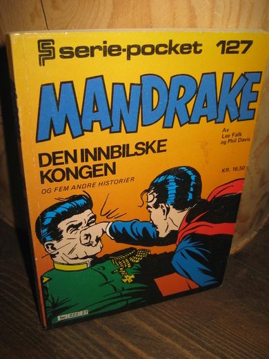 1987,nr 127, MANDRAKE.  DEN INBILSKE KONGEN.