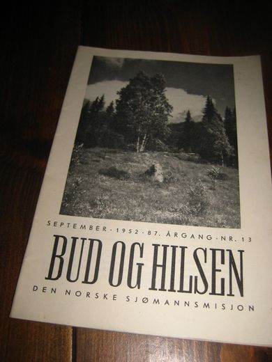 1952 nr 013 BUD OG HILSEN