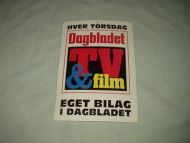 Reklameoppslag fra 70 tallet, Dagbladet.