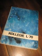 Ubrukt KOLLEGILE L/70 spiralhefte 80 tallet