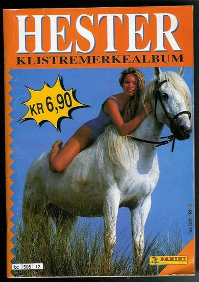 HESTER. KLISTREMERKEALBUM. 1993.