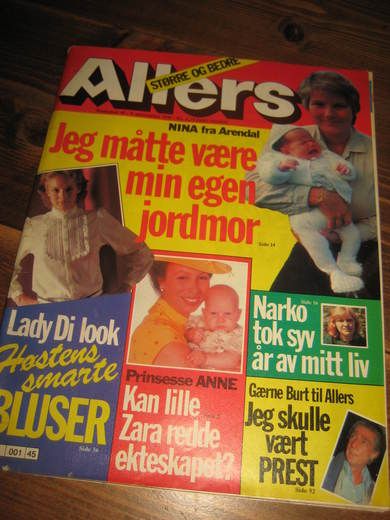 1981 nr 045 Allers PRINSESSE ANNE