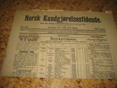 1908,nr 212, Norsk Kundgjørelsestidende.