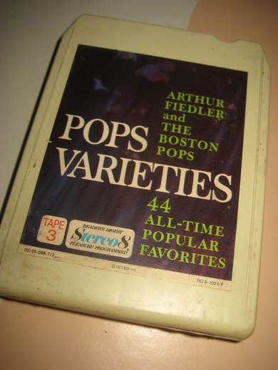 ARTHUR FIEDLER AND THE BOSTON POPS POPS VARIETIES Tape nr 3 1971