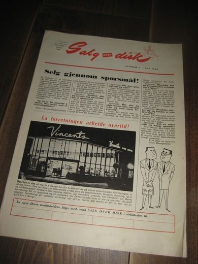 1956 nr 001 Salg over disk