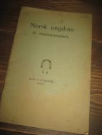 Norsk ungdom til misjonsmarken. Korte vidnesbyrd fra vore 21 nye missionærer med fotografier. 1914.