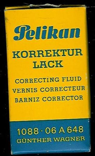 Strøken eske med innhold, 