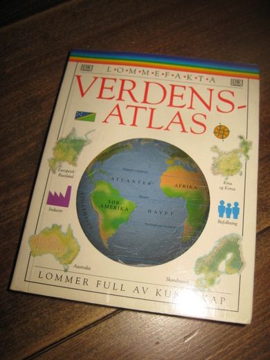 LOMMEFAKTA: VERDENS ATLAS. 1997. 