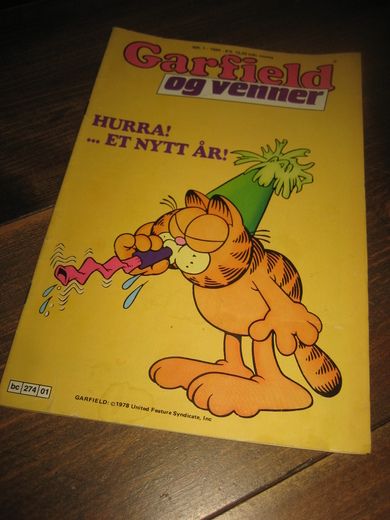 1989 nr 001 GARFIELD