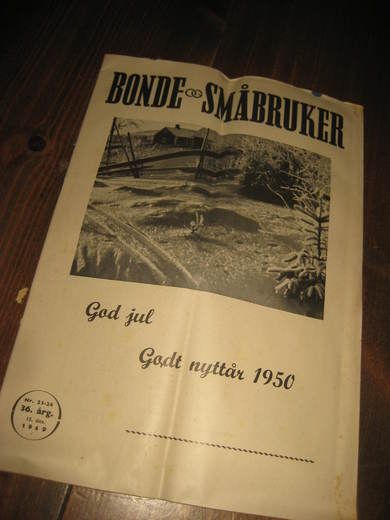 150 nr 023 JUL BONDE OG SMÅBRUKER