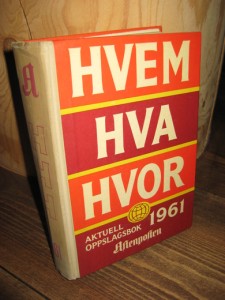 1961, HHH.