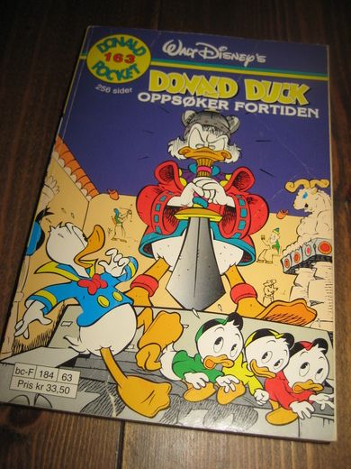 1994 nr 163 DONALD DUCK OPPSØKER FORTIDEN