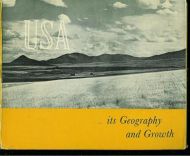 USA - its Geography and Growth.