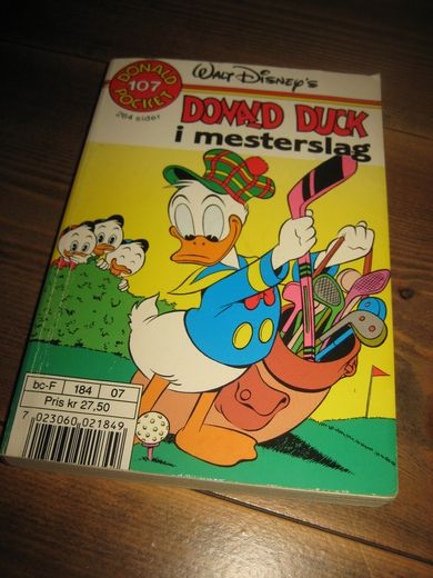 DONALD DUCK i mesterslag Bok nr 107