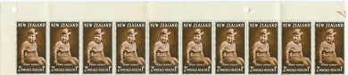 10 frimerker fra New Zealand. Prins Charles
