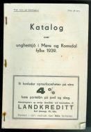 Katalog over unghestsjå i Møre og Romsdal fylke 1939.