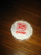 Refleksbrikker fra Sunnmørsbanken, 80 tallet