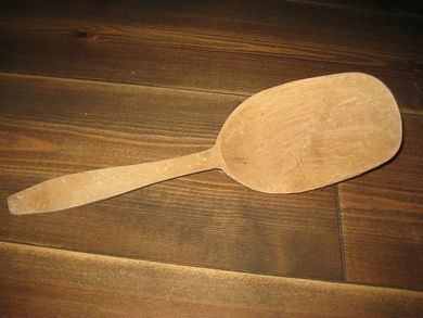 Gammel tresleiv ca 31 cm lang
