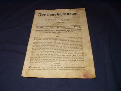 1842 nr 050 For Huuslig Andagt