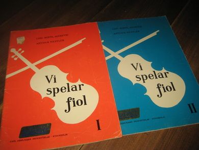 AGNESTIG / NESTLER: Vi spelar fiol. I-II. 1970.