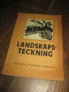 BJØRKMAN: LANDSKAPSTECKNING. 1948.