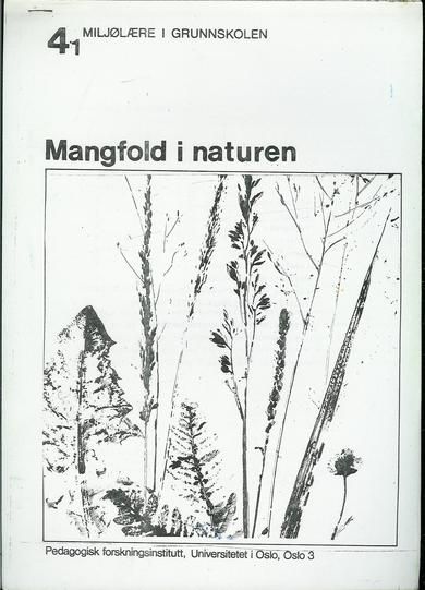 Mangfold i naturen. For 4. klasse.