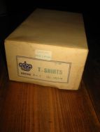 Eske uten innhold, T- SHIRTS, KRONE, 70-80 tallet.