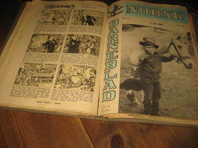 1966 NORSK BARNEBLAD komplett årgang Samt 2 fra 1965 Selges under ett