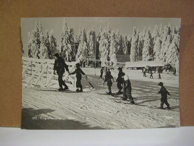 VETTAKOLL, 26.2.57. Frognersetra Oslo, Mittet, 205.
