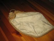 Vannflaske av seilduk gammel